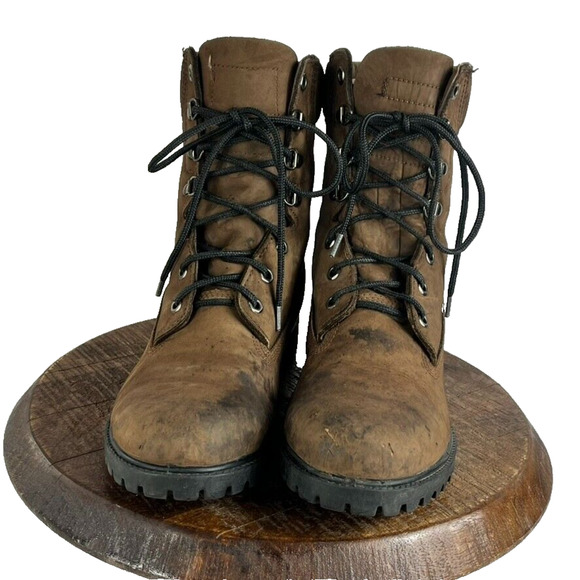 Rocky Boots 8" Mens 9.5 MW Brown Waterproof Insulated Work Thinsulate RB918 - Picture 2 of 12